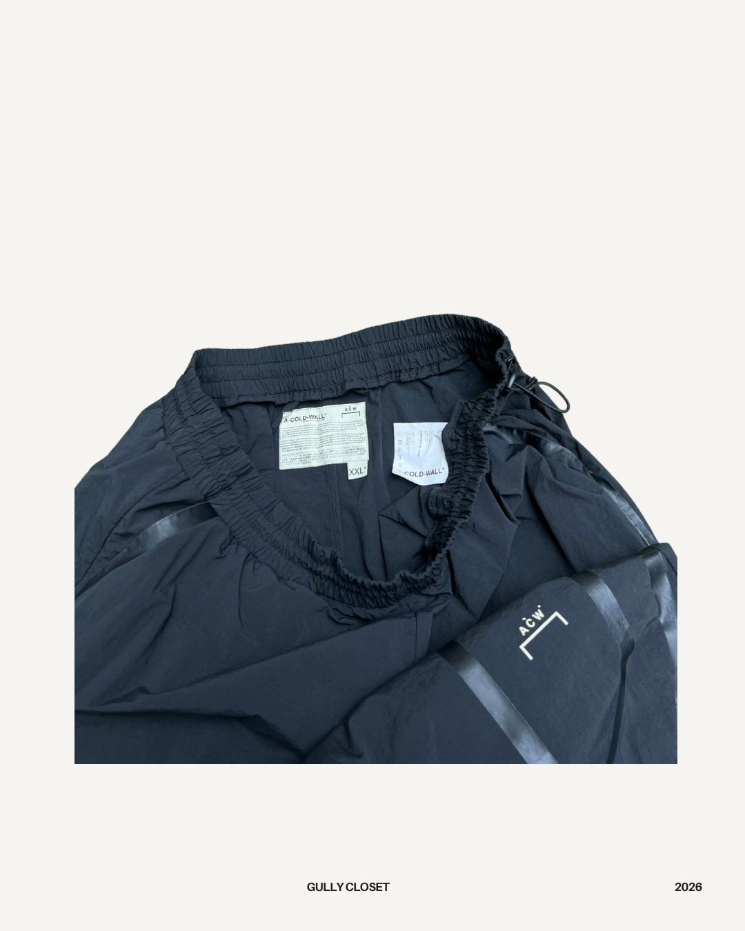 A - COLD - WALL Taped Track Pants (ACW) - Gully Closet
