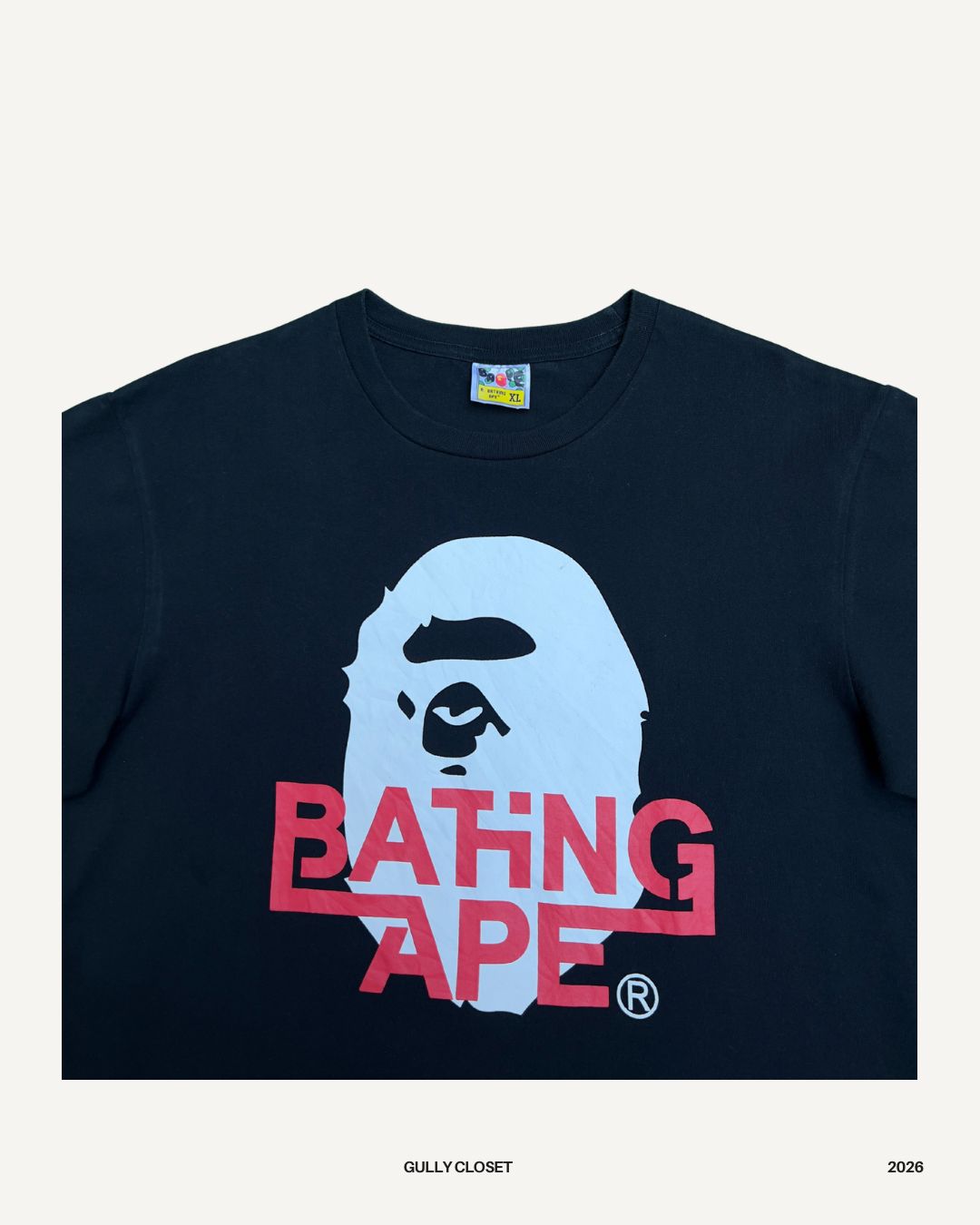 Bape Head Multi Print T-Shirt – A Bathing Ape Graphic Streetwear Tee (Unisex) - Gully Closet