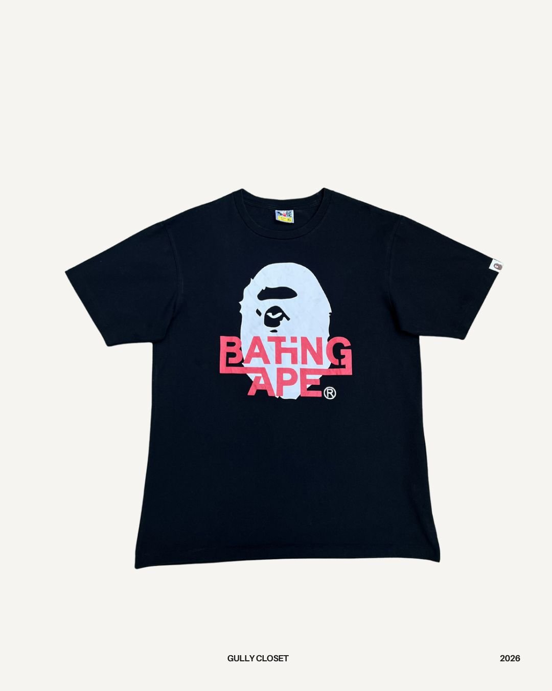 Bape Head Multi Print T-Shirt – A Bathing Ape Graphic Streetwear Tee (Unisex) - Gully Closet