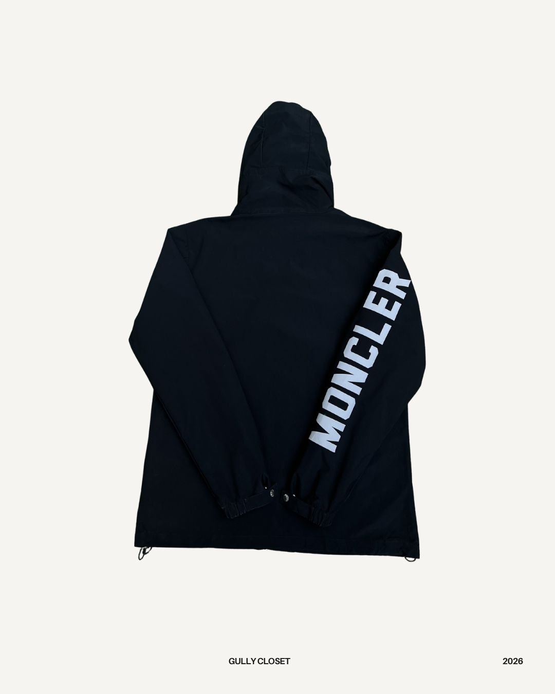 Moncler Montreal Expandable Rain Jacket – Black | Luxury Waterproof Designer Coat - Gully Closet