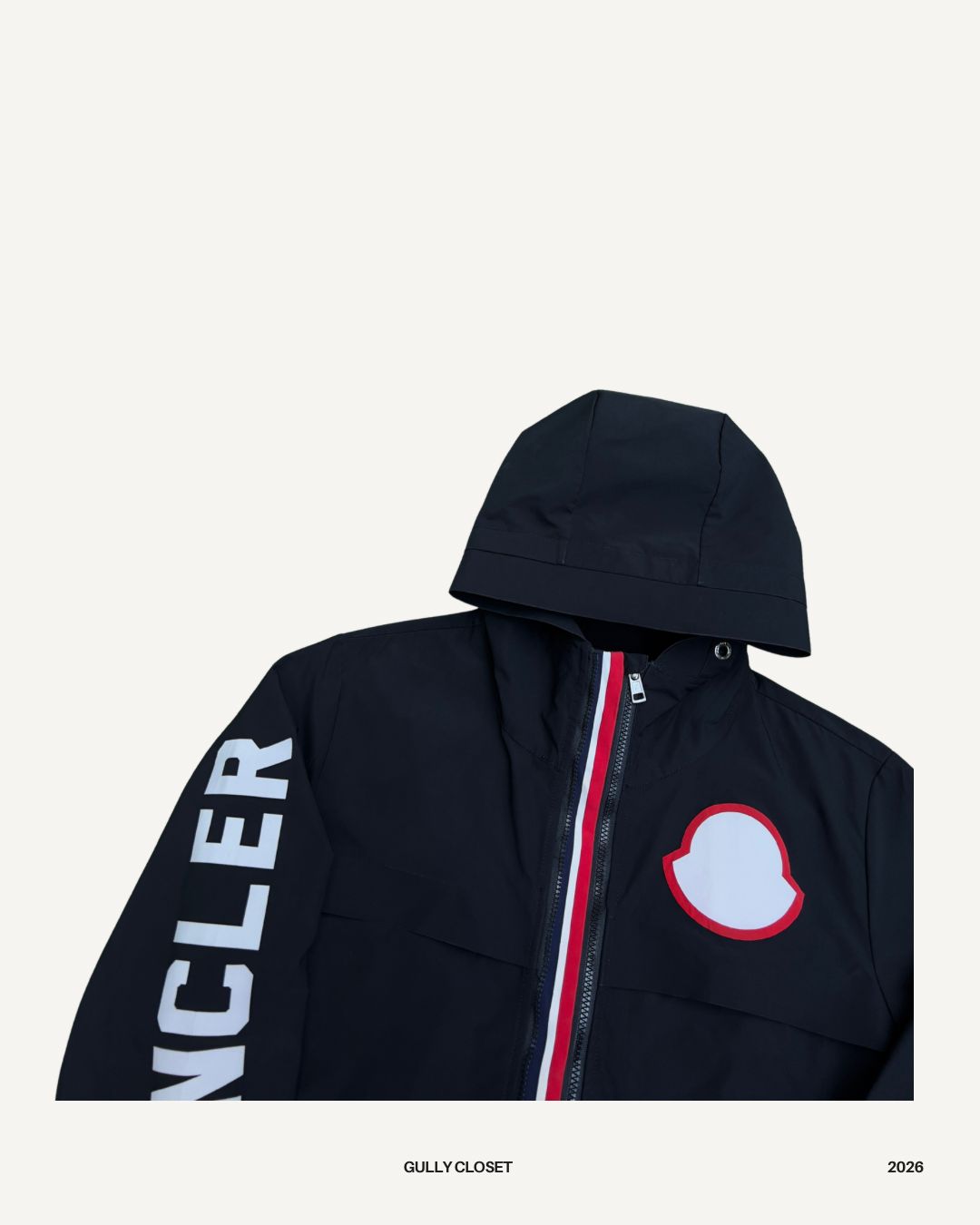 Moncler Montreal Expandable Rain Jacket – Black | Luxury Waterproof Designer Coat - Gully Closet