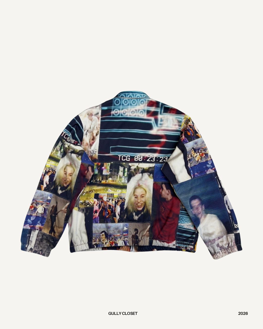 Supreme x Mark Leckey Hardcore Patchwork Harrington Jacket - Gully Closet